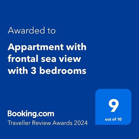 Appartment With Frontal Sea View With 3 Bedrooms Коксейде Экстерьер фото